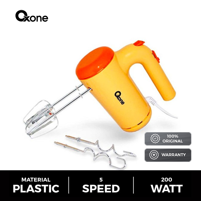 Oxone Hand Mixer - OX203 - Kuning